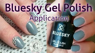 How to apply Bluesky gel polish Product review [upl. by Andaira]