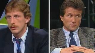 Erhitzte Diskussion vor Topduell Daum vs Hoeneß 1989  das aktuelle sportstudio – ZDF [upl. by Iaria]