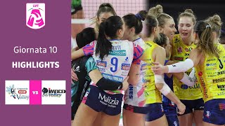 Novara  Conegliano  Highlights  10 Giornata Campionato 2324  Lega Volley Femminile [upl. by Aekan]