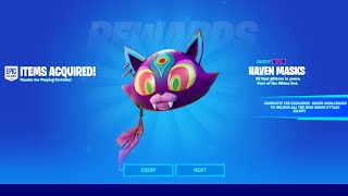 How to get ALL HAVEN MASKS in Fortnite All Feather Locations Guide [upl. by Ramled]