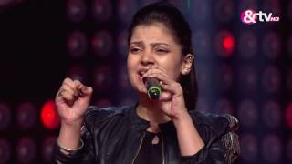 Himanshi Tanwar  Babli Badmaash  The Blind Auditions  The Voice India 2 [upl. by Thury284]