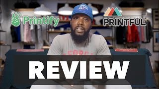 Printify Vs Printful Review  After 1 Wash [upl. by Enyrehtak]