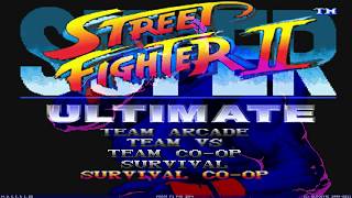 MUGEN FULLGAME Super Street Fighter II Ultimate BETA by Luis Zadkiel Joseph W amp David Rojas [upl. by Button]