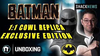 Unboxing PureArts Batman 11 Scale Cowl Replica EXCLUSIVE EDITION [upl. by Irra]