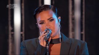 Demi Lovato  quotAnyonequot Live Performance in LA  Global Citizen Live 2021 [upl. by Lissy206]