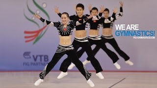 2012 Aerobic Worlds SOFIA  Aerobic Step and Dance Finals  We are Gymnastics [upl. by Rehpotirhc]