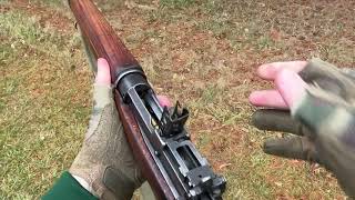 LeeEnfield No 4 Mk 1 POV firing [upl. by Shepard]