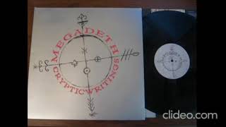 Megadeth  Cryptic Writings 1997 lp [upl. by Niledam]