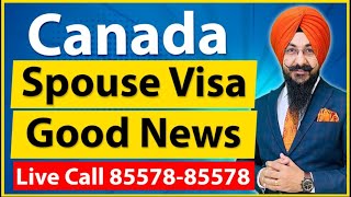 Canada Spouse Visa Good News  Study Visa Updates 2024 [upl. by Frydman]