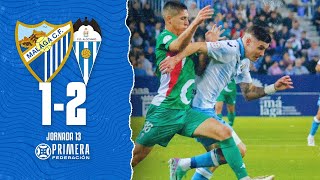 MI OPINIÓN del MÁLAGA CF 12 CD ALCOYANO  J13 Primera Federación 202324 [upl. by Annot]