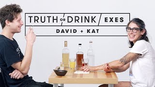 Truth or Drink Exes David amp Kat  Truth or Drink  Cut [upl. by Cara]