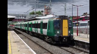 London Northwestern Train Announcement  Apsley to London Euston [upl. by Leunamne]