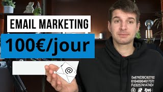 Comment gagner de largent en ligne avec lemail marketing en 2023 [upl. by Joly633]