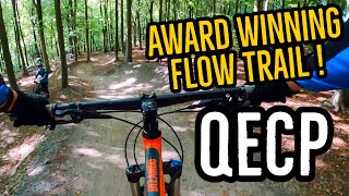 Riding QECPs Award Winning Blue Flow Trail  Queen Elizabeth Country Park [upl. by Utir28]