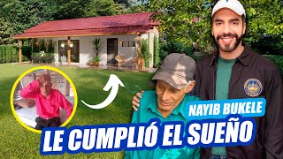 Abuelito le partió el corazón a Nayib Bukele ❤️🥺 No se esperaba esta respuesta tan inmediata [upl. by Elamrej]