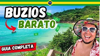 BUZIOS BARATO ¿De verdad es tan caro 🤑COSTOS ✅GUIA COMPLETA ¿Qué hacer ¿Cómo llegar ¿Qué comer🇧🇷 [upl. by Hairakcaz787]