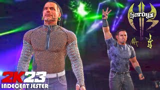 WWE 2K23  The Hardy Boyz AEW w Loaded Entrance Theme and Entrance Graphics  WWE 2K23 Mods [upl. by Akinom898]