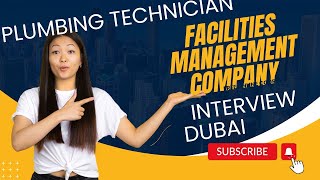 Facilities management company plumbing technician interview questions and ans kktechnicaldubai ✍️👍 [upl. by Keyser641]