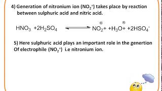 Why Sulphuric acid is used in nitration Nitrating Mixture [upl. by Mellisa]