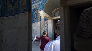 Dome of the Rock Masjid 🕌 shorts [upl. by Ecitnirp]