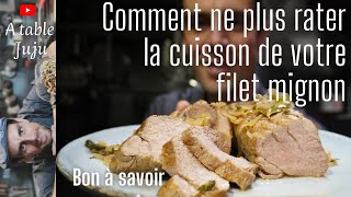 Filet mignon la cuisson parfaite [upl. by Mareld]