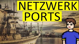 Was sind NETZWERKPORTS  Netzwerktechnik [upl. by Arundel379]