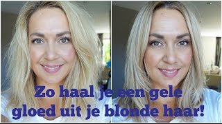 Zo haal je een gele gloed uit je blonde haar  Haarverzorging 40  Debbie Zwiers [upl. by Eiramrefinnej256]