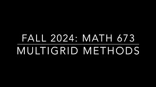 Lecture 08 The Prolongation Matrix [upl. by Woodie]