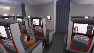 Unveiling the New Premium Economy Class  Singapore Airlines [upl. by Zingale76]