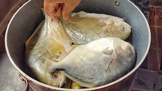 WAG LANG PURO PRITO SA ISDA GANITONG LUTO NAMAN ANG GAWIN MO SA ISDANG POMPANO GRABE ANG SARAP [upl. by Vergos876]