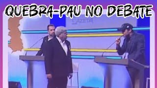 DATENA E MARÇAL PROTAGONIZAM CENAS DE BATE BOCA NO DEBATE DA GAZETA [upl. by Ley]