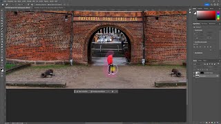 Störende Objekte und Personen entfernen – PhotoshopTutorial [upl. by Anayd]