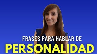 Cómo Describir Personas en Francés  50 Frases con Vocabulario de Personalidad en Francés [upl. by Innej782]