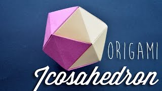 Origami Icosahedron [upl. by Haslam780]