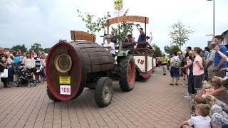 Festzug zum Abschluss des Hessentages in Korbach am 3 6 2018 in 4K von tubehorst1 [upl. by Mota]