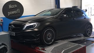 Remapping the Mercedes A class A200 AMG Sport [upl. by Kramal]