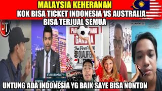 ORANG MALAYSIA KEHERANAN KOK BISA TICKET INDONESIA SUDAH LUDES TERJUALHAMPIR TAK DAPAT TICKET [upl. by Archie]