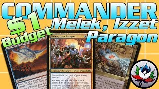 MTG  1 BUDGET Melek Izzet Paragon EDHCommander Deck Tech for Magic The Gathering [upl. by Blanding]