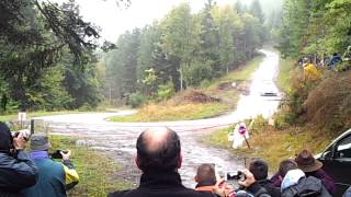 Rallye alsace wrc crash loeb [upl. by Sitof]