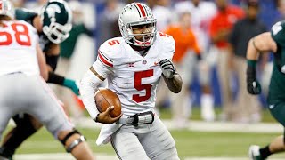 Braxton Miller Ohio State career highlights Electric QBWR 20112015 [upl. by Ratep]