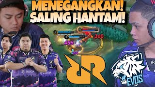 SALING HANTAM  MATCH MENEGANGKAN  RRQ VS EVOS MATCH 2  MPL S14 [upl. by Vevay484]