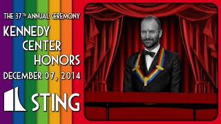 Sting  Kennedy Center Honors [upl. by Nessy]