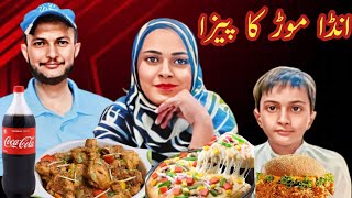 The Best Pizza in Karachi Anda Mor  Khalid Hussain Vlogs [upl. by Nedrah]