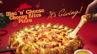 Pizza Hut Mac n Cheese Cheesy Bites Pizza 30sFS [upl. by Weinstein]