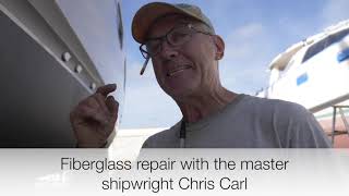 Expert Fiberglass Keel repair [upl. by Nnaylrebmik729]