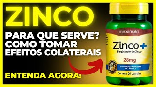 ZINCO  COMO TOMAR BENEFÍCIOS COMO FUNCIONA EFEITOS COLATERAIS  TUDO SOBRE ZINCO QUELADO [upl. by Duj]