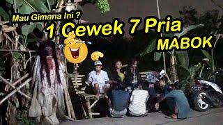 409 ▶️ Mau Gimana ini 😇 7 Pria Mabok Kelilingi Satu Wanita [upl. by Tiloine327]