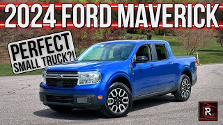 The 2024 Ford Maverick Lariat Is An Excellent Small Truck That Won’t Break The Bank [upl. by Ynamrej]