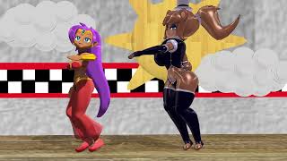 Shantae and Frenni Fazclaire Dance MMD [upl. by Stutzman]