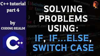 SOLVING PROBLEMS USING if  ifelse  ifelse if  switch case PART 2  PROGRAMMING USING C [upl. by Eudo]